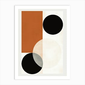 Abstract Cadence; Bauhaus Serenity Art Print