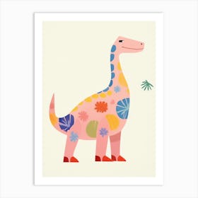 Nursery Dinosaur Art Amargasaurus 1 Art Print