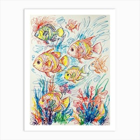 Fishes Art Print