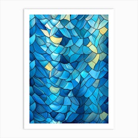 Tessellation Abstract Geometric 12 Art Print