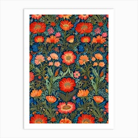 William Morris Flora And Fauna 5 Art Print