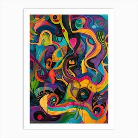 Abstract Painting 101 Art Print