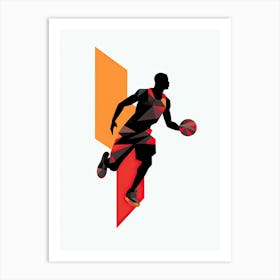 Basketball Player 3 Art Print