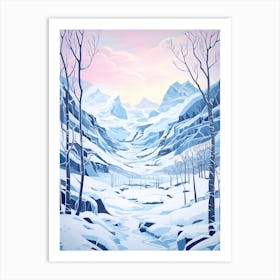 Jostedalsbreen National Park Norway 2 Art Print