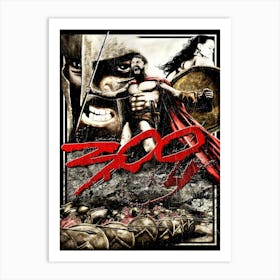 300 spartans Art Print