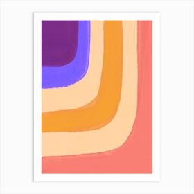 Abstract Vibrant Art Print