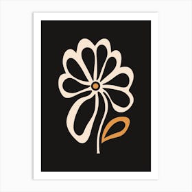 Flower Logo Art Print