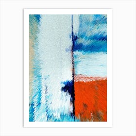 Acrylic Extruded Painting 374 Art Print