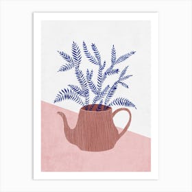 Coffee Pot Plant Art Print