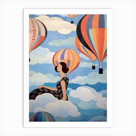 Hot Air Balloons 2 Art Print