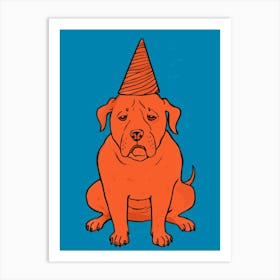 Birthday Dog Art Print