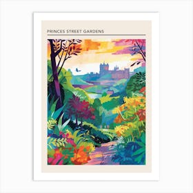 Princes Street Gardens Edinburgh 2 Art Print