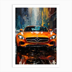 Mercedes Sls Amg Art Print