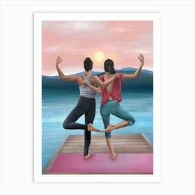 Sunset Serenity Art Print