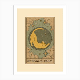 The Waning Moon 2 Art Print