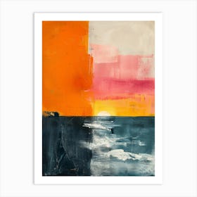 Sunset 10 Art Print