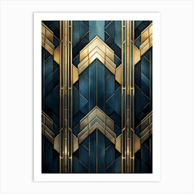 Deco Wallpaper 5 Art Print