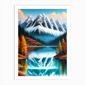 Mountain Lake 29 Art Print