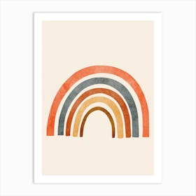 Abstract Rainbow 88 Art Print