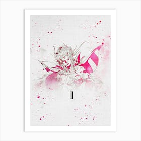 Final Fantasy Watercolor 1 Art Print