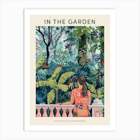 In The Garden Poster Royal Palace Of Laeken Gardens Belgium 3 Art Print