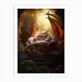 Dragon Lair Nature 6 Art Print