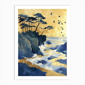 Golden Sands Art Print