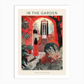 In The Garden Poster Mirabell Palace Gardens Austria 2 Art Print