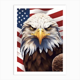 American Bald Eagle Art Print