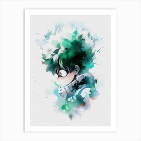 Midoriya Izuku 1 Art Print