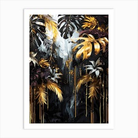 Jungle Gold Art Print