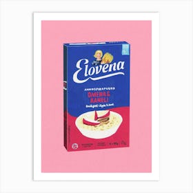 Finnish Food Elovena Art Print