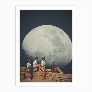 Friendsnotfriends Art Print