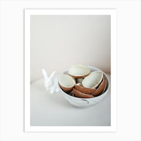 Easter Eggs In A Bowl 16 Art Print