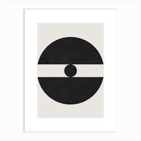 Abstract Circles Thirteen Art Print