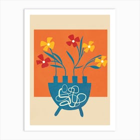 Bloom in Form 3 Art Print