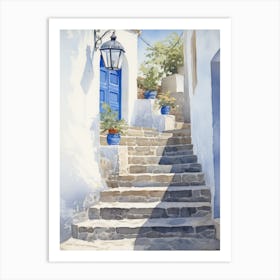 Blue Door 44 Art Print