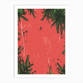 Christmas Background Art Print