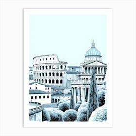 Rome, Italy Art Print