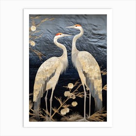 Cranes Art Print