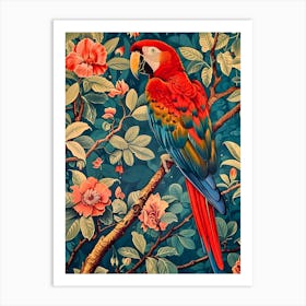 Parrot Painting 1 Art Print