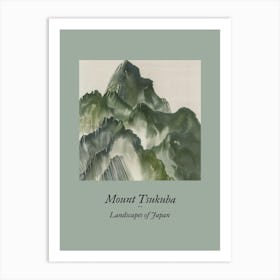 Landscapes Of Japan Mount Tsukuba 50 Art Print