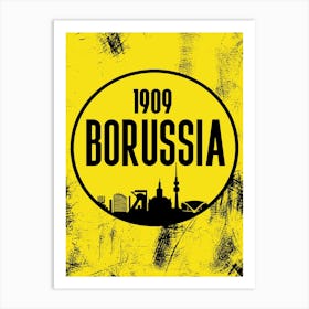 Borussia 1909 Germany Print Poster