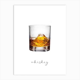 Whiskey Art Print