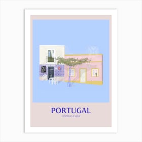 Portugal Local Café Art Print