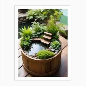 Miniature Garden 4 Art Print