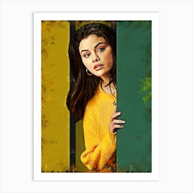 Selena Gomez 1 Art Print