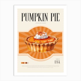 Pumpkin Pie Art Print