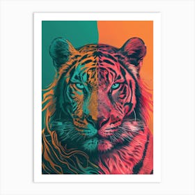 Tiger 42 Art Print