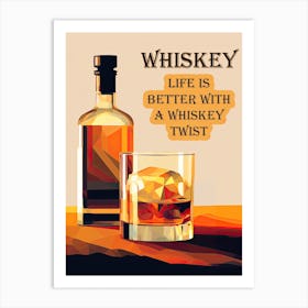 Aged to Perfection: Whiskey Poster Treasures Art Print